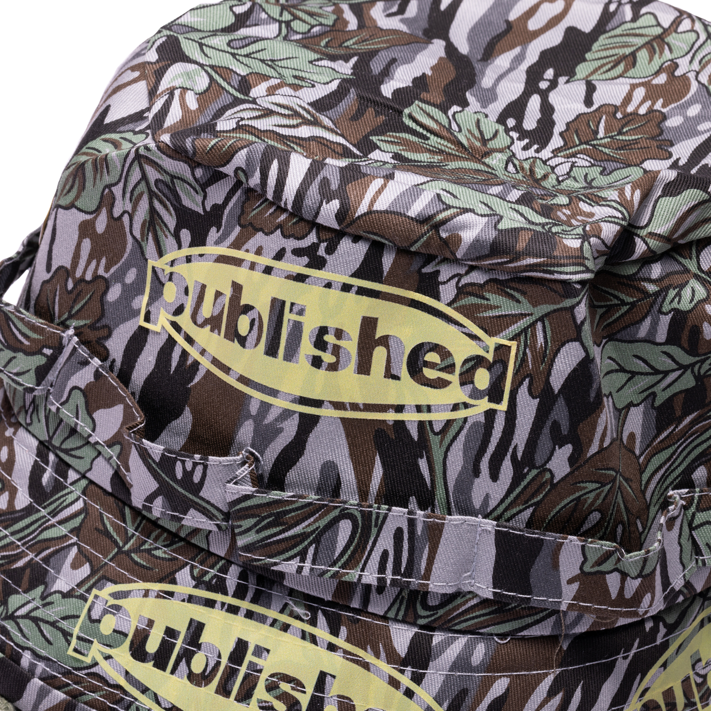 Gone Fishin' Bucket Hat (Military Yellow)